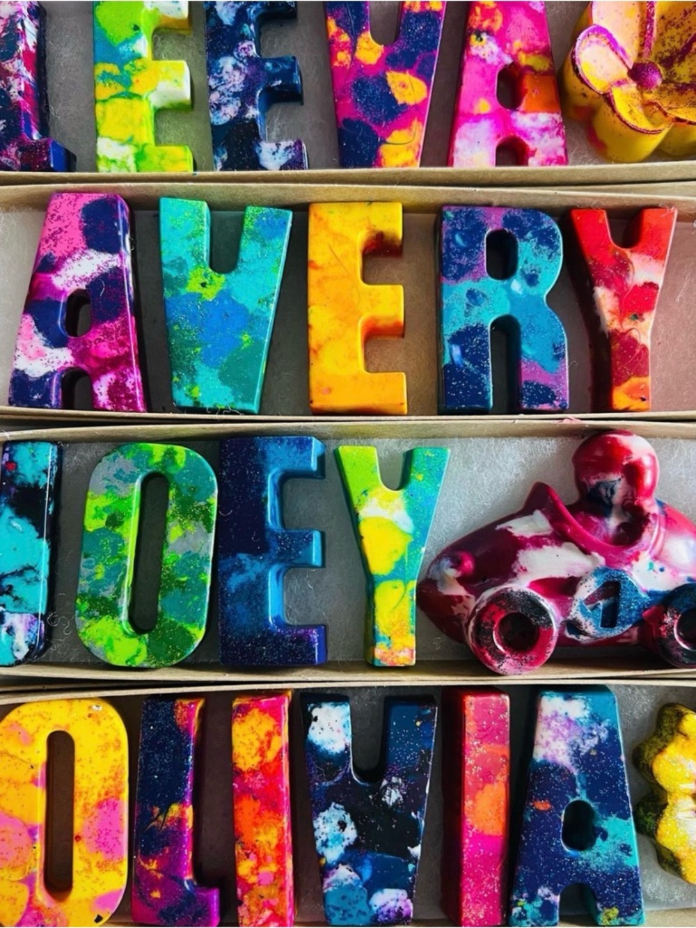 Personalized Name Crayons- 8-10 letters